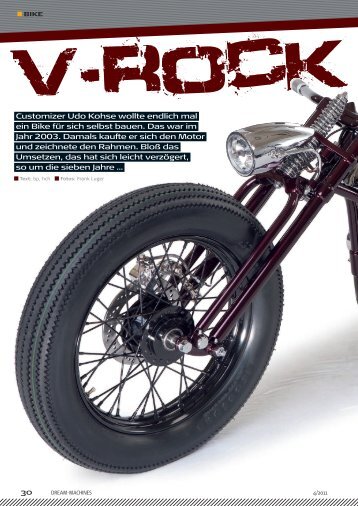 30 30 Customizer Udo Kohse wollte endlich mal ein ... - bike project