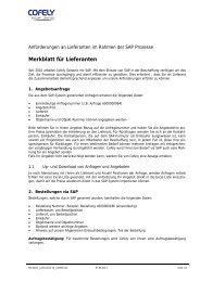 Merkblatt fÃ¼r Lieferanten 2013 - Cofely