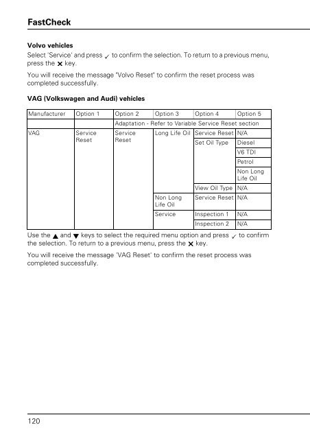 Operating instructions - TRW Automotive Aftermarket