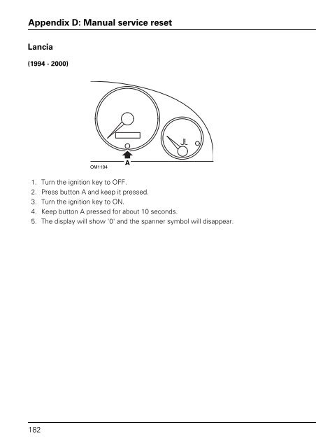 Operating instructions - TRW Automotive Aftermarket