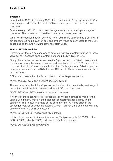 Operating instructions - TRW Automotive Aftermarket