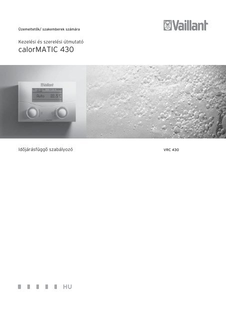 calorMATIC 430 - Vaillant