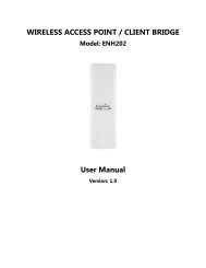 WIRELESS ACCESS POINT / CLIENT BRIDGE User Manual