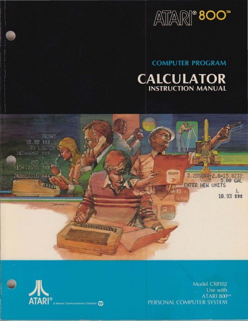 Atari Calculator/Atari_Calculator_Manual_Optimized ... - Strotmann.de