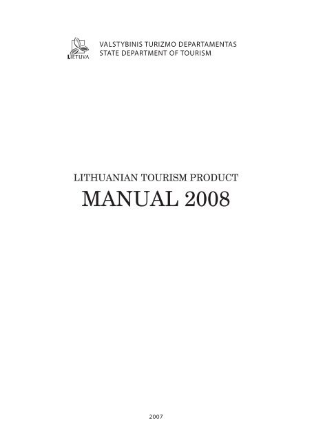 MANUAL 2008 - Travel Lithuania