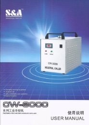 CW-3000 Chiller Manual. .. PDF. - Rabbit Laser USA