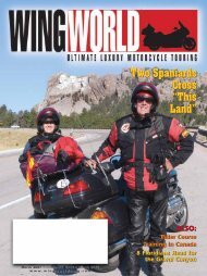 to view pdf file of current issue - Wing World Magazine Archives