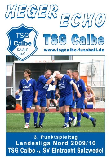 Sponsor of the Day - TSG Calbe/Saale e.V.