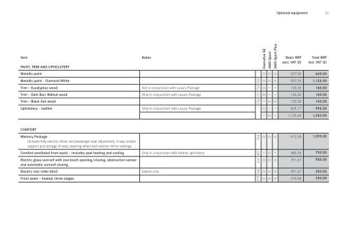 C-Class Saloon and Estate price list - Mercedes-Benz (UK)