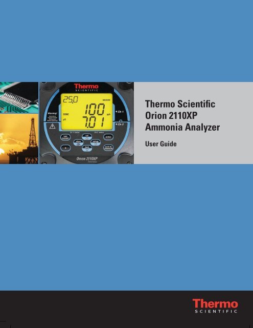 Thermo Scientific Orion 2110XP Ammonia Analyzer