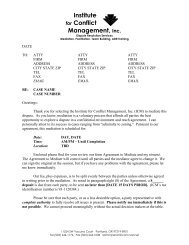 ICM Mediation Scheduling Letter.pdf - Mediate.com