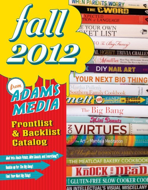 Frontlist &amp; Backlist Catalog Frontlist &amp; Backlist Catalog - F+W  Media