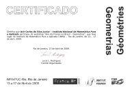 Certifico que Acir Carlos da Silva Junior - Instituto Nacional ... - IMPA