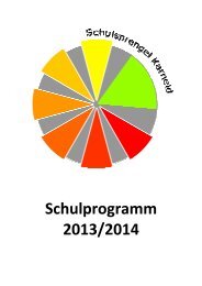 Schulprogramm allgemein