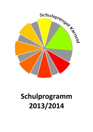 Schulprogramm allgemein