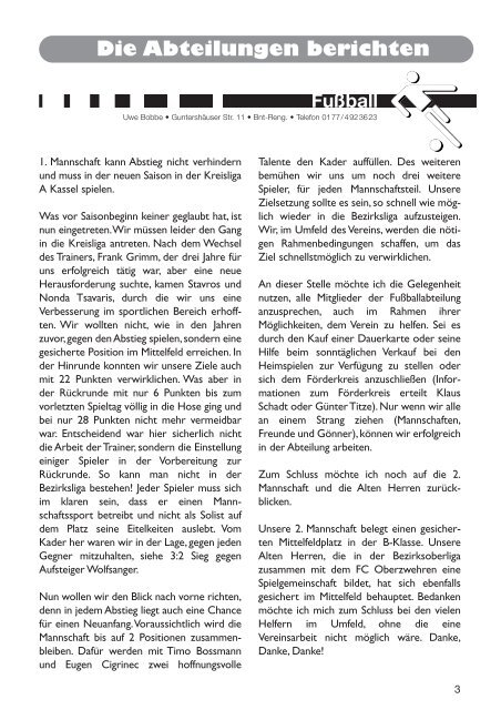 Download als PDF (4,5 MB) - TSV 1891 Kassel