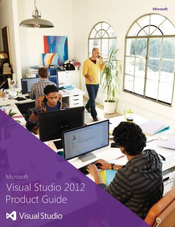 Visual Studio 2012 Product Guide (pdf) - MicroWay