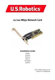 10/100 Mbps Network Card - U.S. Robotics