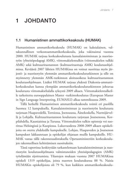 YhteisÃ¶pedagogi - Humanistinen ammattikorkeakoulu