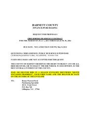 Harnett County Fire Sprinkler Maintenance Equipment Information