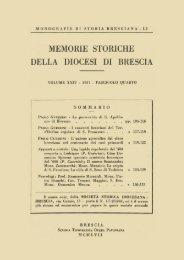 XXIV (1957) Monografie di storia bresciana, 51 ... - Brixia Sacra