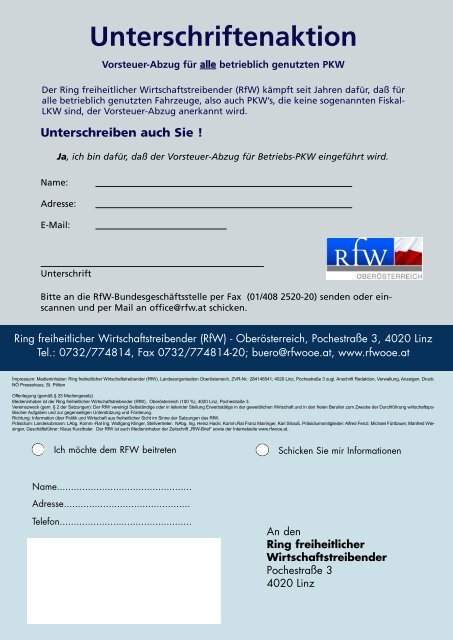 Download als PDF - Ring Freiheitlicher Wirtschaftstreibender