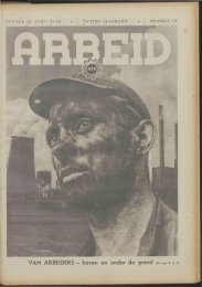 Arbeid (1942) nr. 17 - Vakbeweging in de oorlog