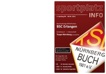 BSC Erlangen - TSV Nürnberg-Buch 1921 eV