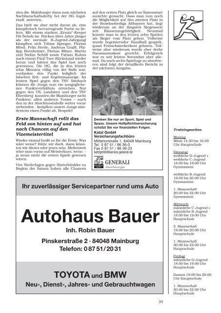 TSV-Nachrichten 2/2007