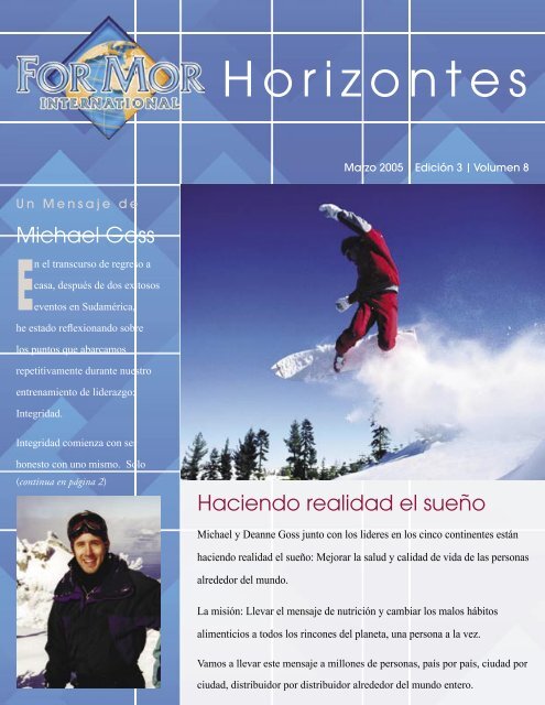 Spanish Newsletter.indd - ForMor International