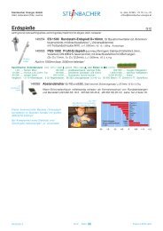 ErdspieÃe, Abspul- und RichtgerÃ¤te - Steinbacher Energie GmbH