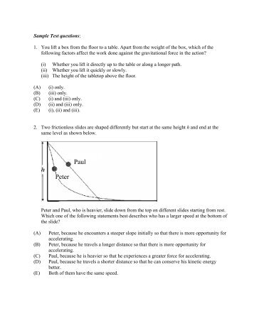 Nanyang Concept Test - Physics - Spms