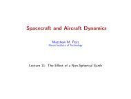 Spacecraft and Aircraft Dynamics - Illinois Institute of Technology
