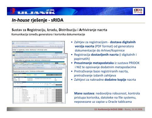 R14_Uljanik Pilot projekt Oracle ECM - HrOUG