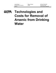 Technologies and Costs for Removal of Arsenic From Drinking Water