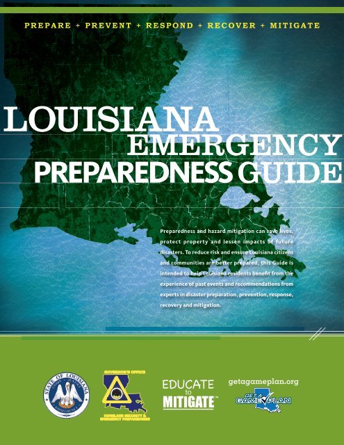 Louisiana Emergency Preparedness Guide - Governor's Office of ...