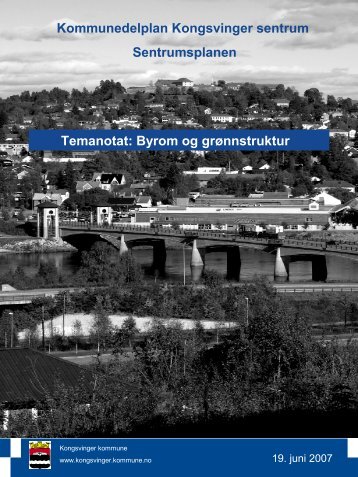 Temanotat Byrom og grÃ¸nnstruktur - Kongsvinger Kommune