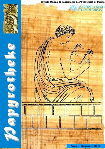 volume completo (full text) - Corso di Papirologia - UniversitÃ  degli ...