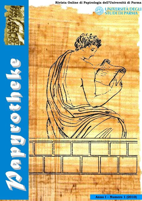 volume completo (full text) Corso di Papirologia UniversitÃ degli ...