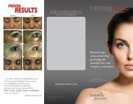 DermaFrac™ Client Brochure - Dermavista.com