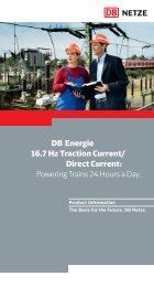 DB Energie 16.7 Hz Traction Current/ Direct Current: Powering ...