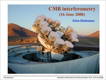 CMB Interferometry - APC
