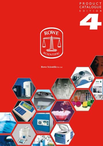 PRODUCT CATALOGUE - Rowe Scientific