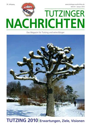Download Heft 01 / Januar 2010 - Tutzinger Nachrichten