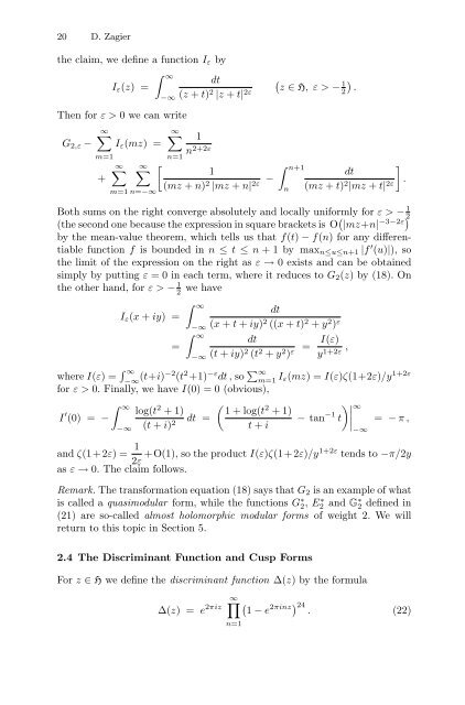 Elliptic Modular Forms and Their Applications - Up To