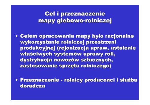 Aktualizacja mapy glebowo-rolniczej w oparciu o zobrazowania ...