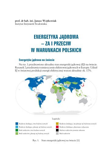 ENErGEtYka jÄDroWa â za I PrzEcIW W WaruNkach ... - PoznaÅ