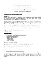 Verbale n. 3 del 12-04-2012 - FacoltÃ  di Scienze Politiche