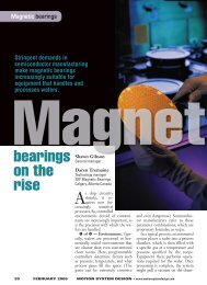 Magnetic Bearings