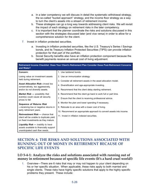 section 1 - The American College Online Learning Center